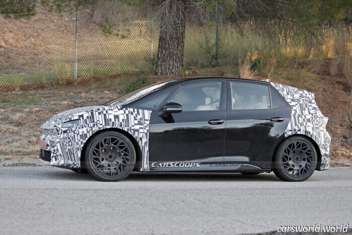 Cupra's Electric Hatch Subtly Enhances Its Appearance While You Focus on Raval | Carscoops